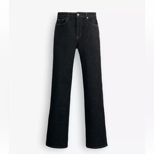 Zara Collection Mid Rise Straight Leg Jeans